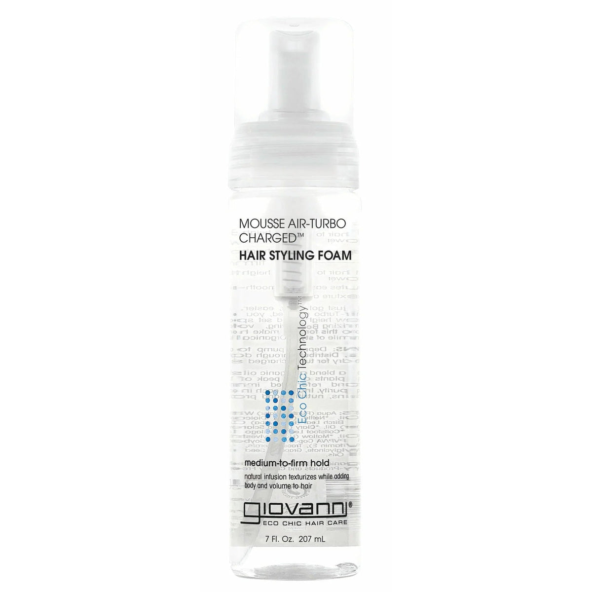 Giovanni Eco Chic Mousse Air Turbo-Charged Hair Styling Foam 207ml - Espuma fijadora - Curly Nest Spain