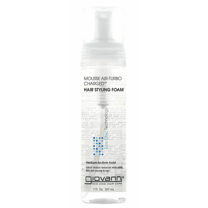 Giovanni Eco Chic Mousse Air Turbo-Charged Hair Styling Foam 207ml - Espuma fijadora - Curly Nest Spain