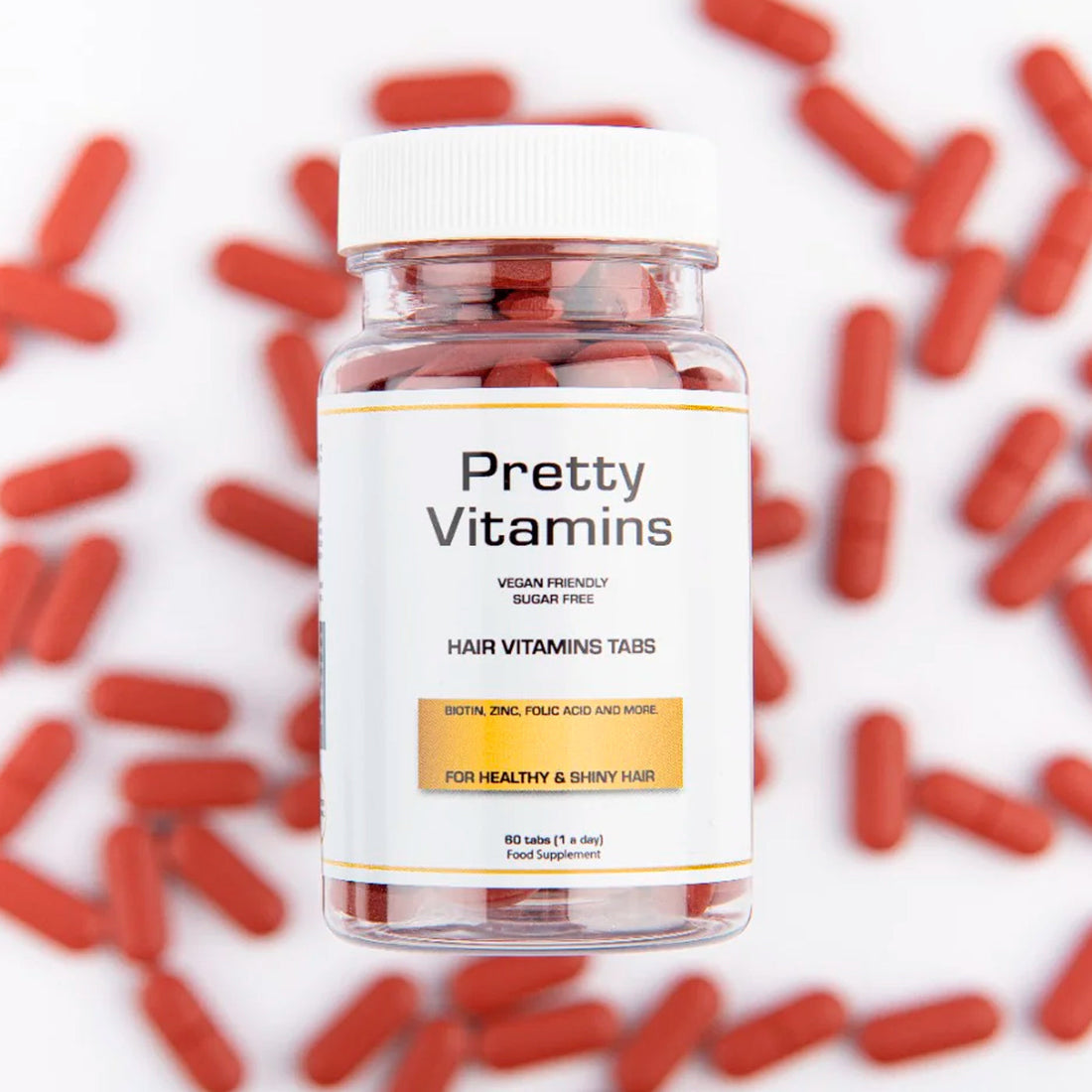 Pretty Curly Girl Pretty Vitamins 60 tabs - Suplementos - Curly Nest Spain