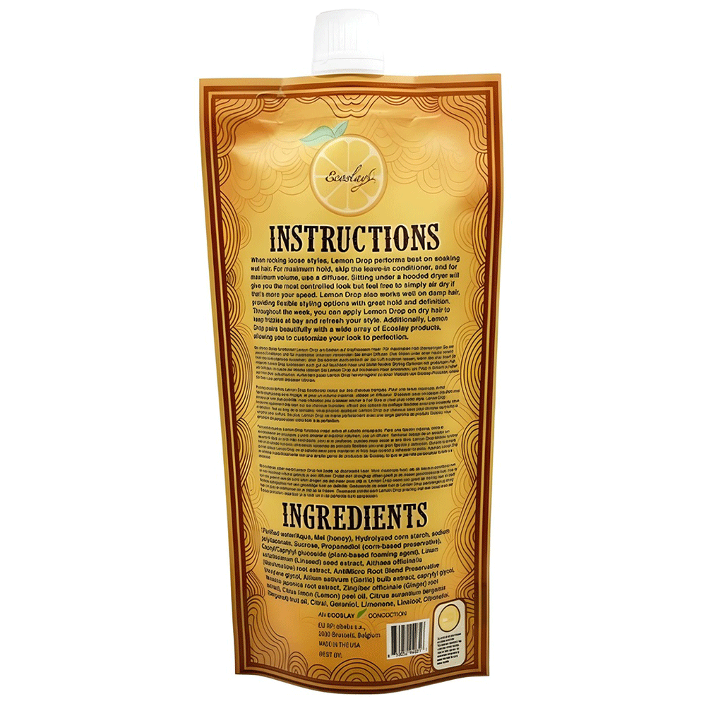 Ecoslay Lemon Drop Styling Foam - Todo - Curly Nest Spain