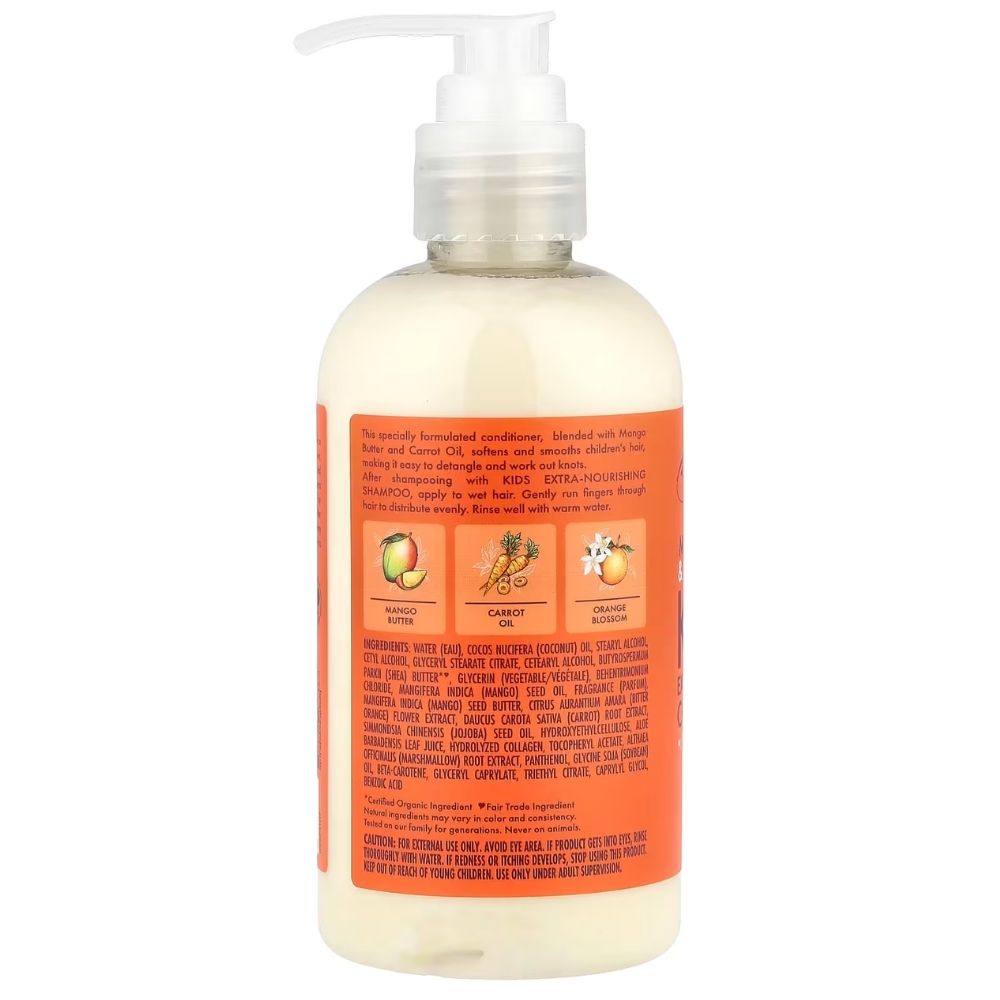 Shea Moisture Mango &amp; Carrot Kids Extra Nourishing Conditioner 236ml - Acondicionador nutritivo - Curly Nest Spain