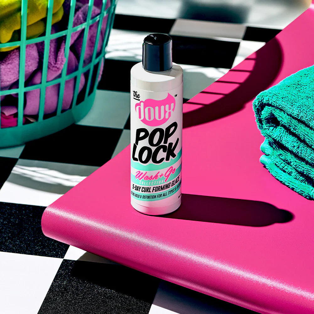 The Doux Pop Lock Wash+Go 5-Day Curl Forming Glaze 236ml - Styling Gel - Curly Nest Spain