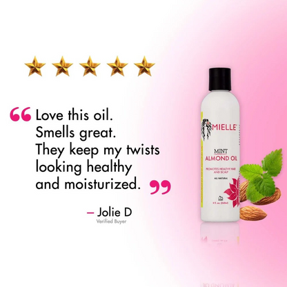 Mielle Mint Almond Oil 8oz - Todo - Curly Nest Spain