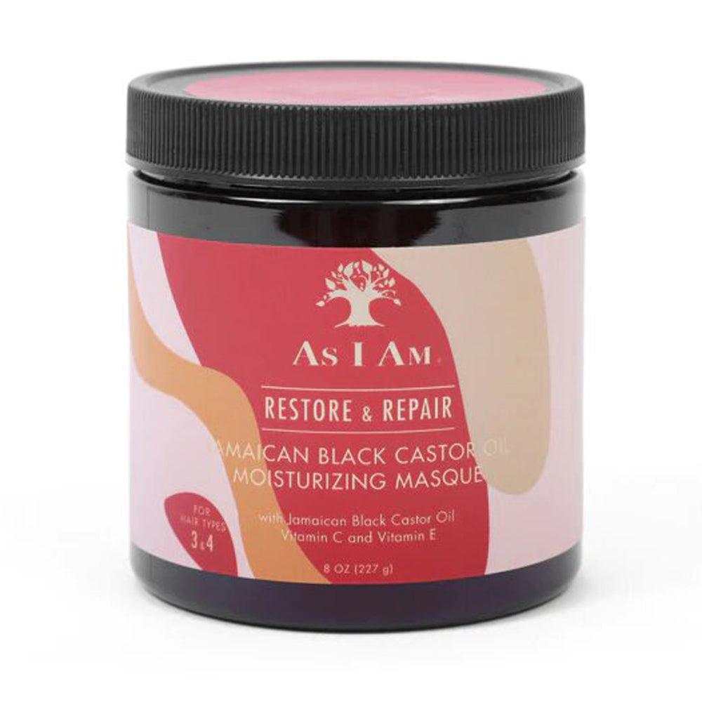As I Am Jamaican Black Castor Oil Moisturizing Mask 227g - Mascarilla capilar - Curly Nest Spain