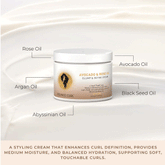 Bounce Curl Avocado & Rose Oil Clump and Define Cream - Activador de rizos - Curly Nest Spain
