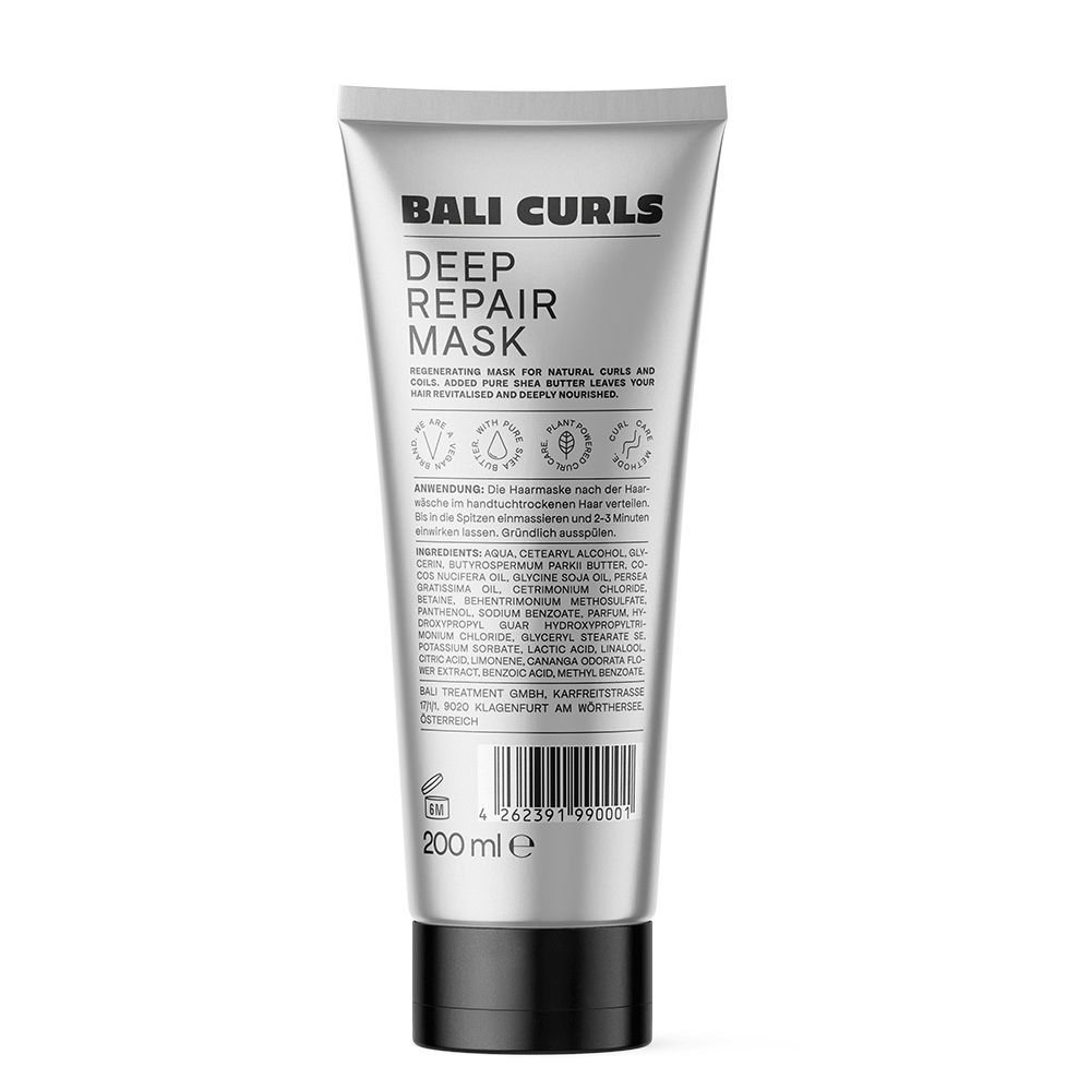 Bali Curls Deep Repair Mask 200ml - Mascarilla capilar - Curly Nest Spain