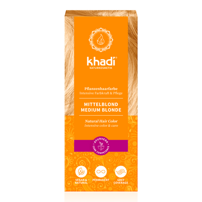 Khadi Natural Henna Dye 100g - Color de cabello - Curly Nest Spain