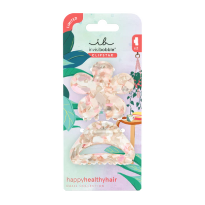 Invisibobble Clipstar M Oasis Refreshed Bloom (2pc) - Pinza para el cabello - Curly Nest Spain