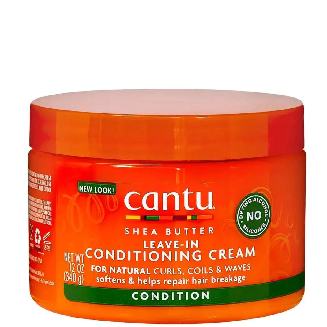 Cantu Shea Butter for Natural Hair Leave-In Conditioning Cream 340g - All - Curly Nest Spain
