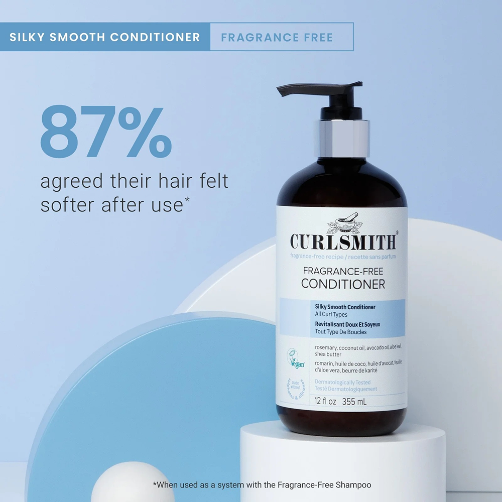 Curlsmith Fragrance-Free Conditioner 355ml - Acondicionador Desenredante - Curly Nest Spain