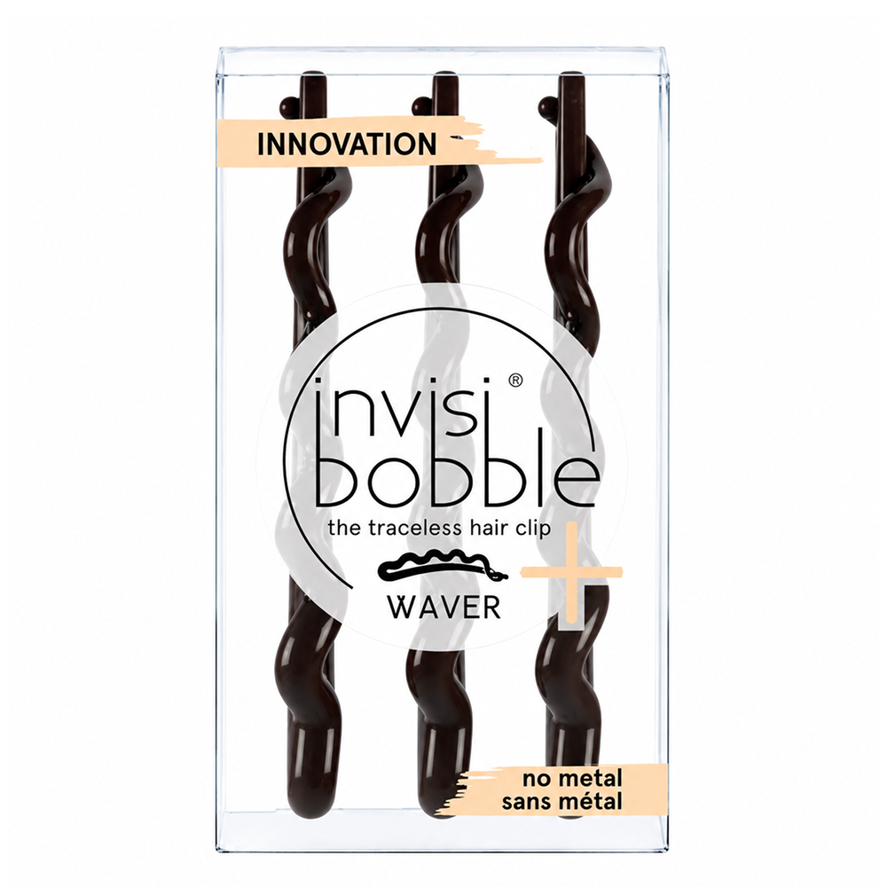 Invisibobble Hair Clips Waver Plus Pretty Dark 3Pieces - Todo - Curly Nest Spain