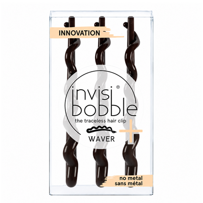 Invisibobble Hair Clips Waver Plus Pretty Dark 3Pieces - Todo - Curly Nest Spain