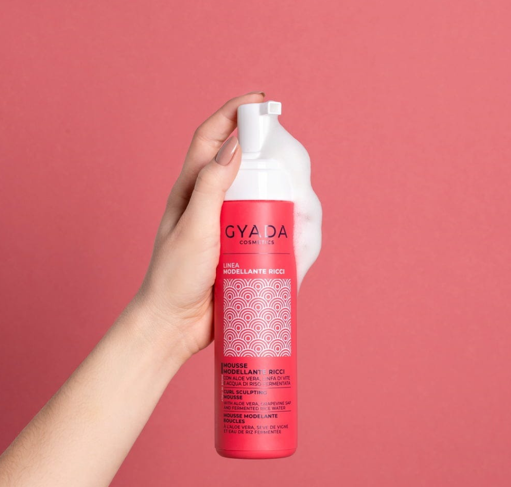 Gyada Cosmetics Curl Sculpting Mousse 200ml - Espuma Fijadora - Curly Nest Spain