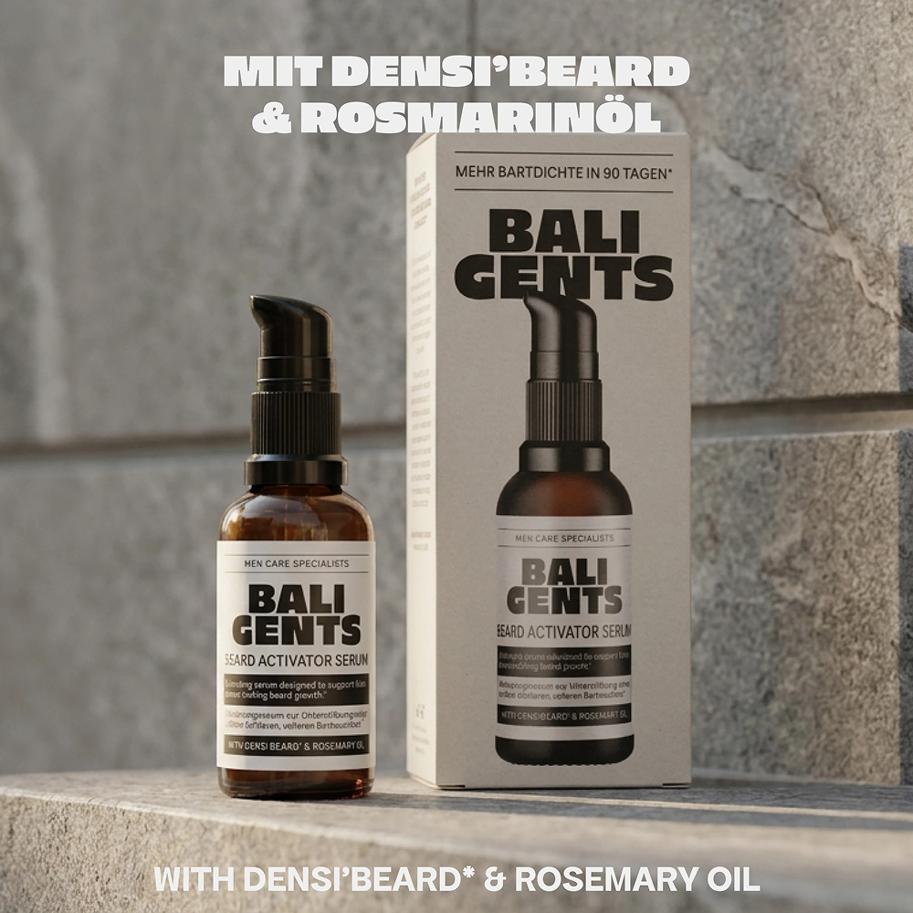 Bali Gents Activator Beard Serum 30ml - Baardserum - Curly Nest Spain