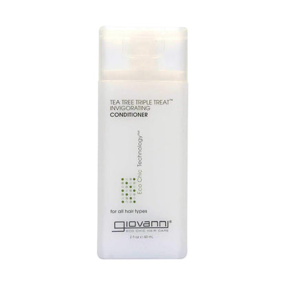 Giovanni Eco Chic Tea Tree Triple Treat Invigorating Conditioner - Acondicionador hidratante - Curly Nest Spain