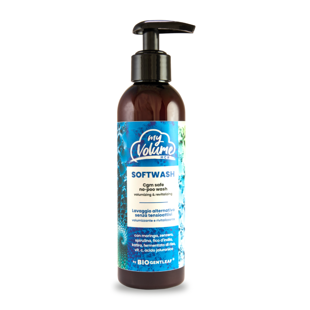 Bio Gentleaf Softwash Cgm Safe No-Poo Wash 200ml - Co-Wash - Curly Nest Spain