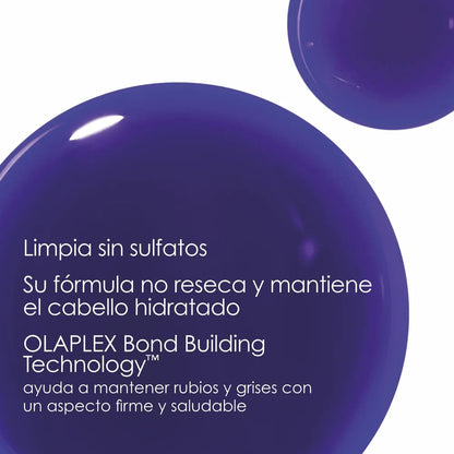 Olaplex Nº4P Blonde Enhancer Toning Shampoo - Champú tonificante - Curly Nest Spain