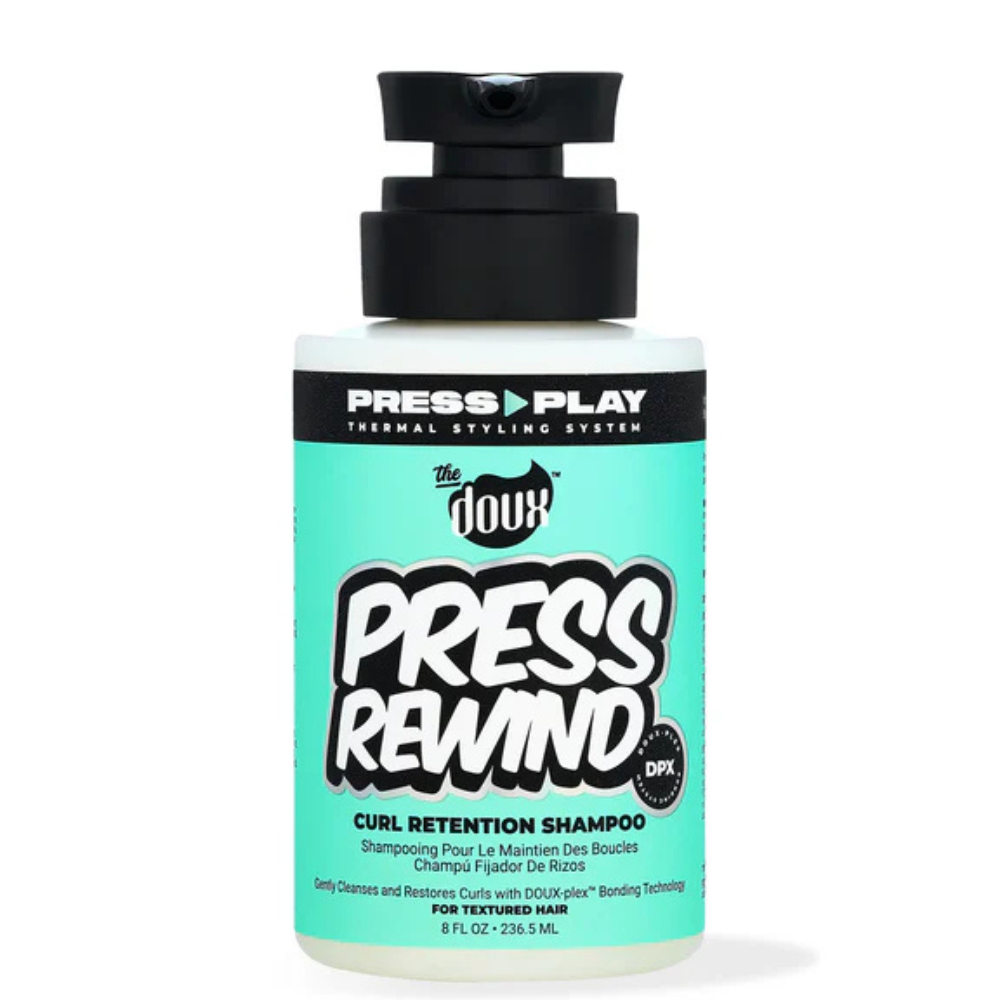 The Doux Press Play Rewind Curl Reversion Shampoo 236ml - Champú suave - Curly Nest Spain