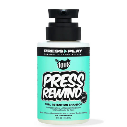 The Doux Press Play Rewind Curl Reversion Shampoo 236ml - Champú suave - Curly Nest Spain