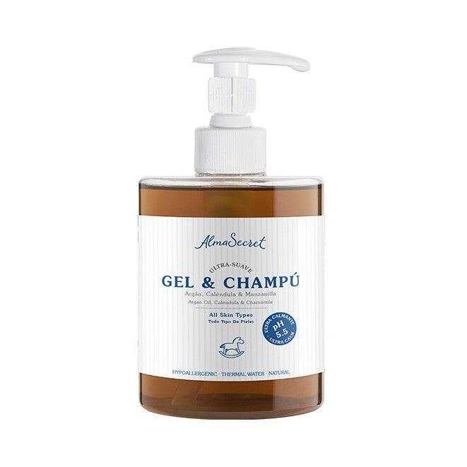 Alma Secret 5 Gel &amp; Shampoo 500ml - Gel limpiador - Curly Nest Spain