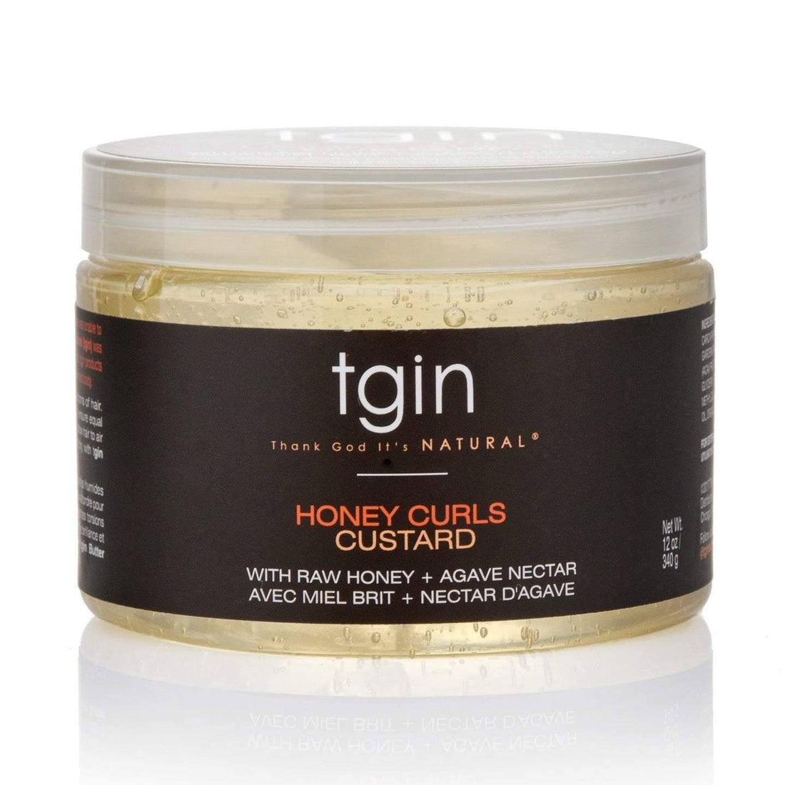 Tgin Honey Curls Custard 340g - Crema Moldeadora - Curly Nest Spain