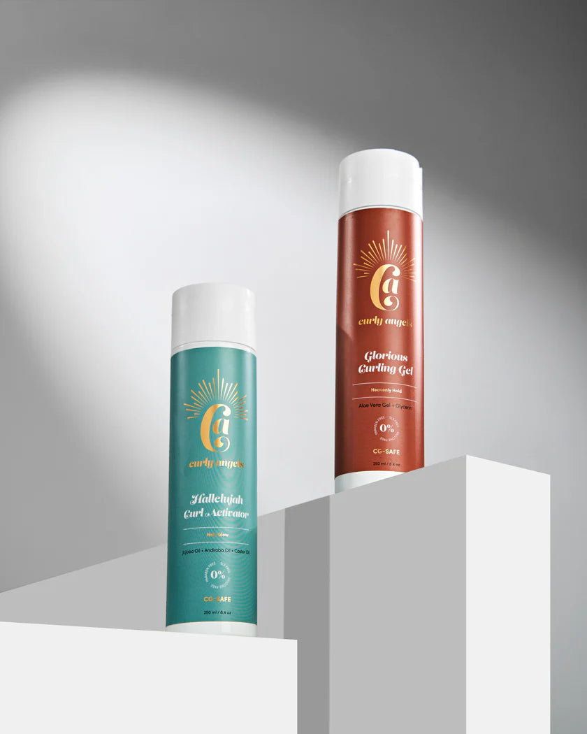 Curly Angels Glorious Curling Gel - Gel definidor de rizos - Curly Nest Spain